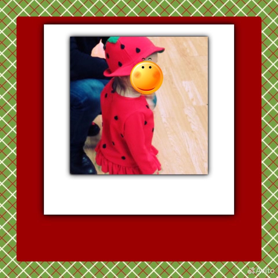 Новогодний костюм клубничка