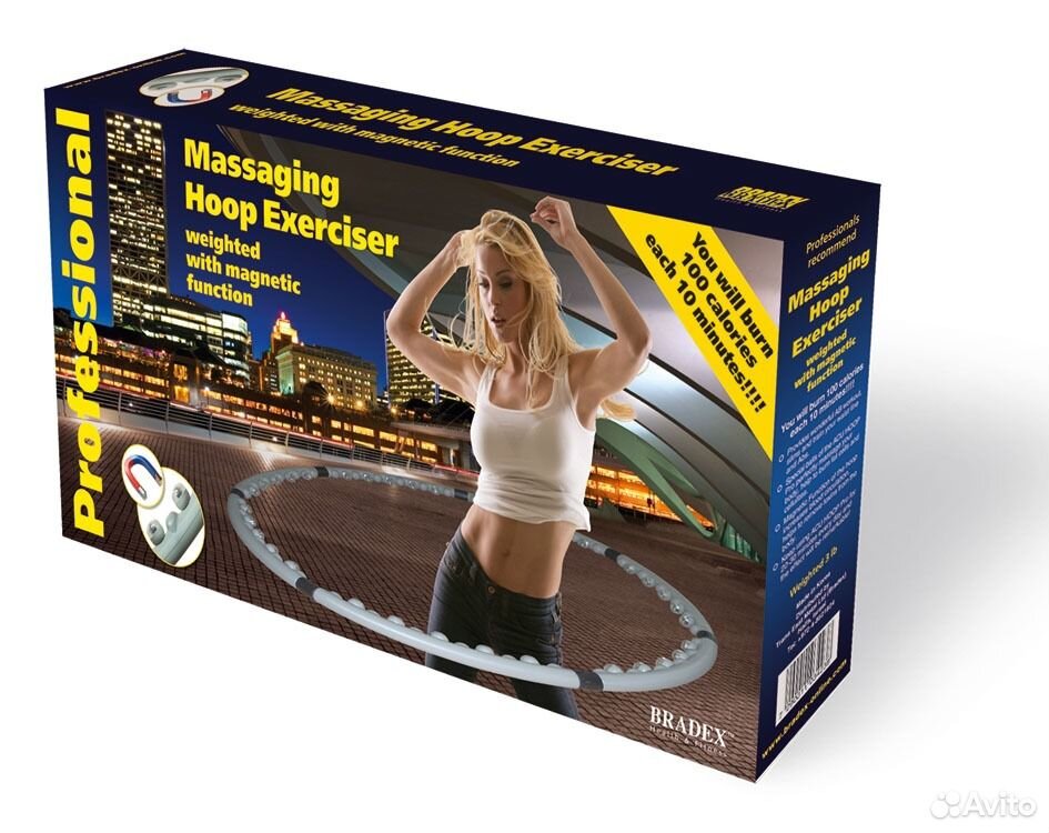 Магнитный массажный обруч Hoop Exerciser