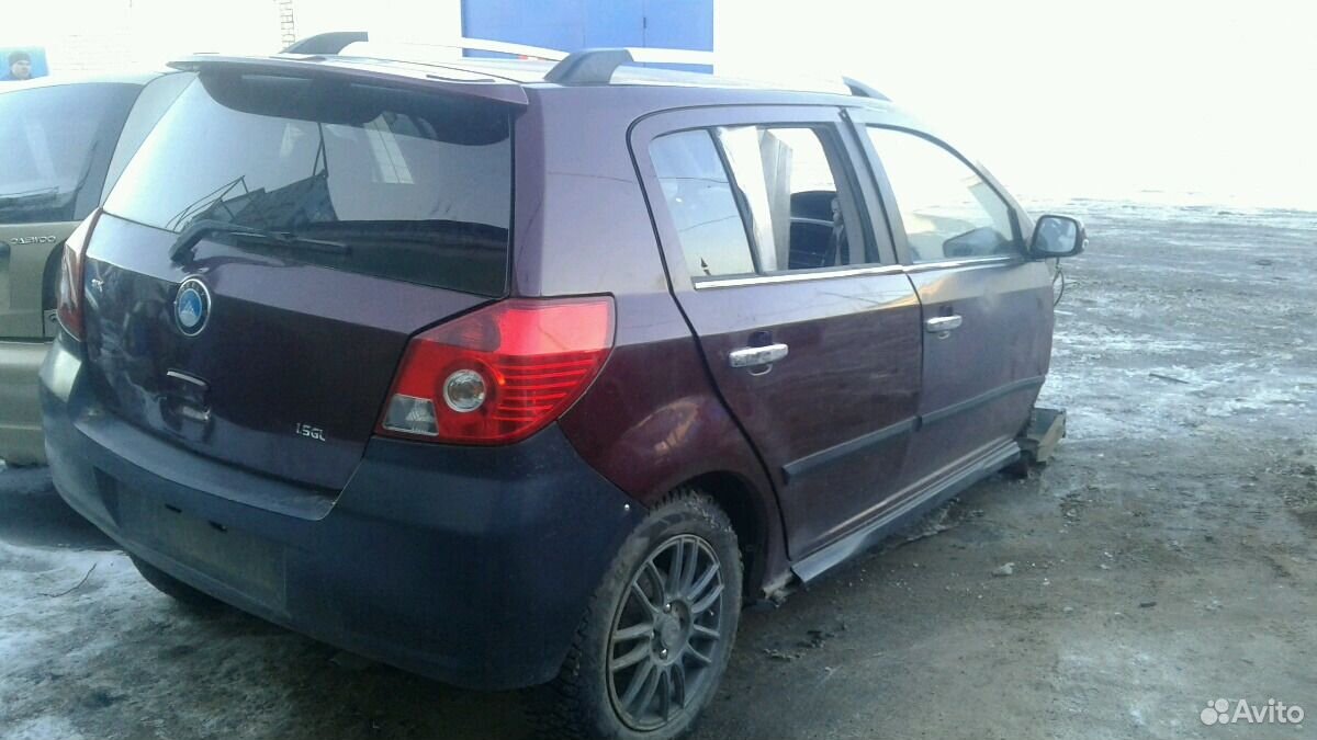 Запчасти geely cross