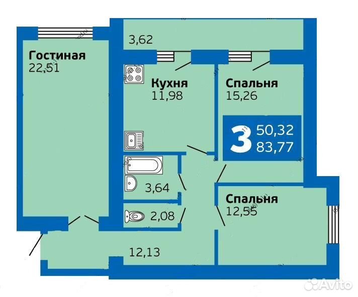 Волгарь Вторичка Купить 1 Комнатную Квартиру Самара