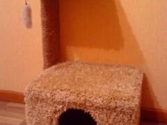 Кошачий дом-когтеточка