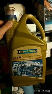 Трансмиссионное масло ravenol ATF dexron-6 - 1,7