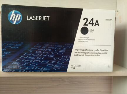 Оригинальный лазерный картридж HP 24 А LaserJet