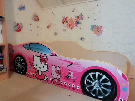 Кроватка Hello Kitty