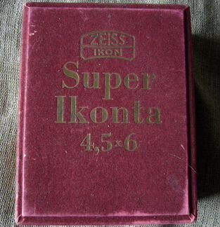 Камера Super Ikonta 4.5x6 cm Германия. В упаковке