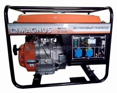 Бензиновый генератор Magnus бгу-7500 E (7.5 квт, э