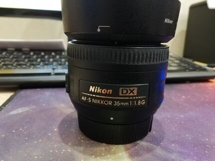 Объектив nikkor 35 mm 1.8G