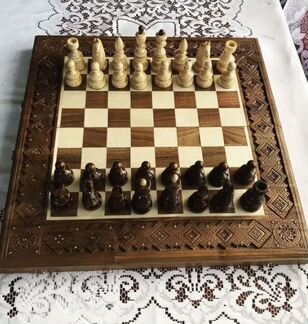 Шахматы нарды шашки 50 см на 50 см