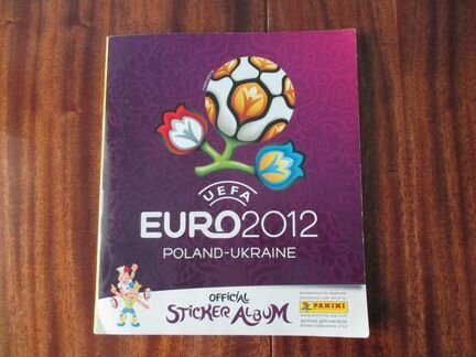 Альбом наклеек Panini Чемпионат Европы 2012