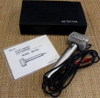 Victor MU-201 (JVC) - стереомикрофон, новый.Япония