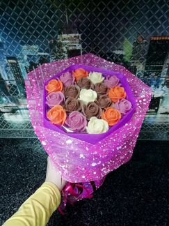 Букет шоколадных роз