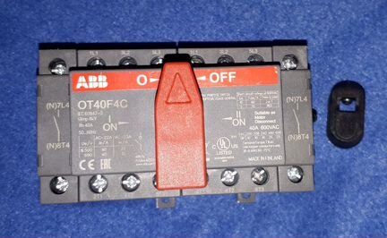 ABB OT40F4C Выключатель-разъединитель реверсивный