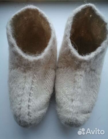 Носки (пинетки) шерстяные р. 37