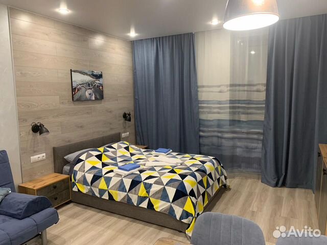 

Квартира-студия, 34 м², 2 кровати