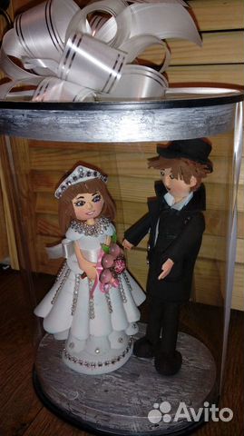 Куклы из фоамирана-подарок на свадьбу