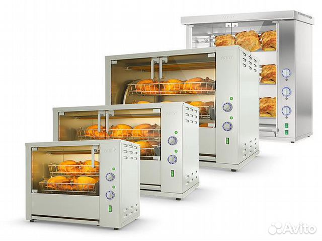 Аппарат для куры гриль Атеси 3 шампура