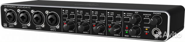 Аудиоинтерфейс Behringer UMC404HD