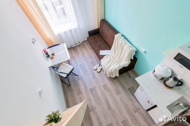 

Квартира-студия, 19 м², 2 кровати