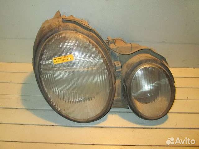 Фара Мерседес w210 лупатый. Деу эсперо