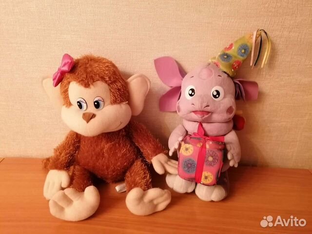 Лунтик и обезьянка