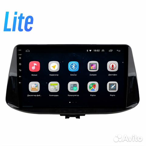 Магнитола Parafar Hyundai i30 2018+ Android