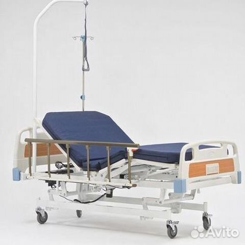 Медицинская кровать с матрасом. Сборка бесплатно