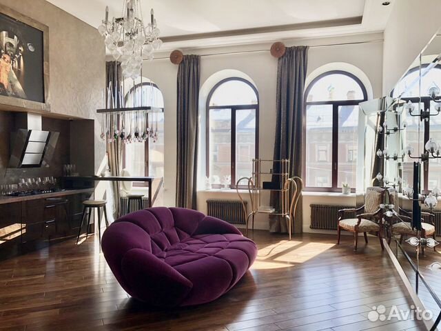 

Квартира-студия, 60,2 м², 2 кровати