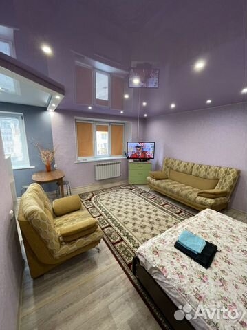 

1-к. квартира, 45 м², 2 кровати