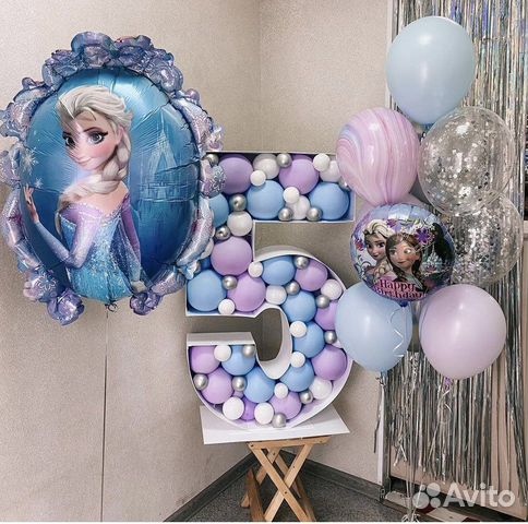 Воздушные шары холодное сердце