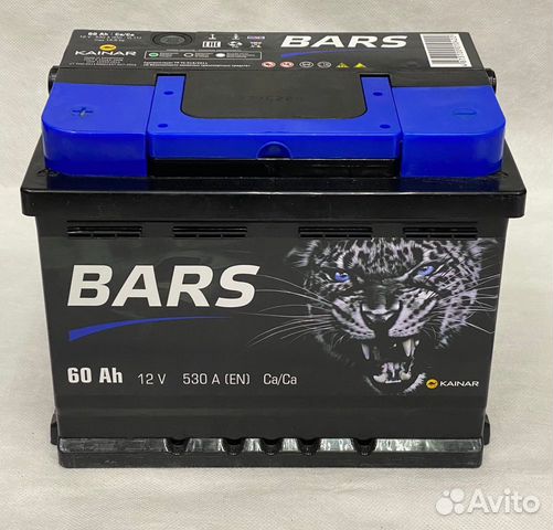 Автомобильный Аккумулятор Bars 60 п/п