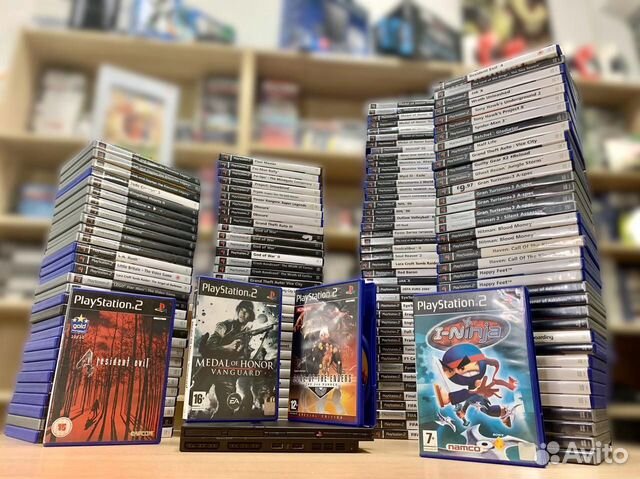 Гигантский Ассортимент Игр на PS2