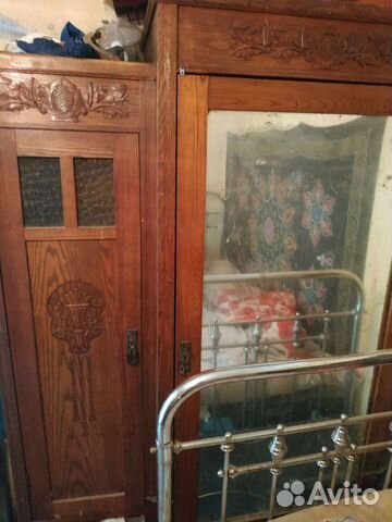 Антикварный шкаф 19 век