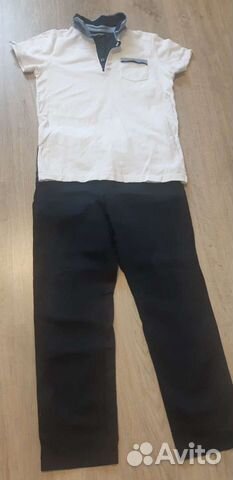Брюки и рубашка поло