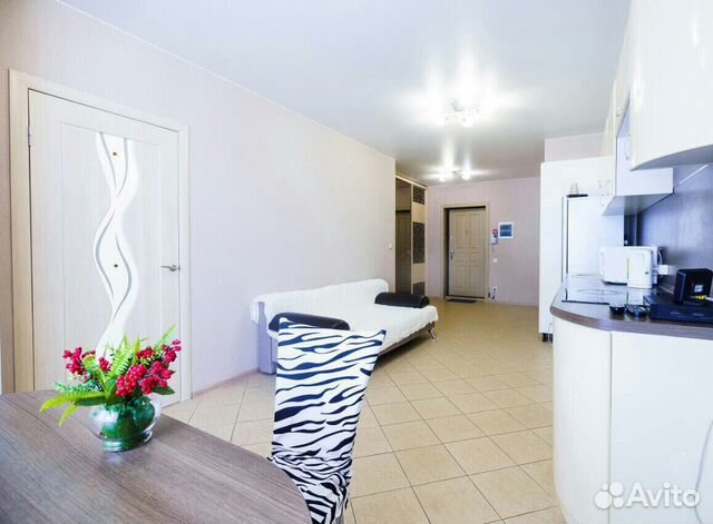

1-к. квартира, 45 м², 2 кровати