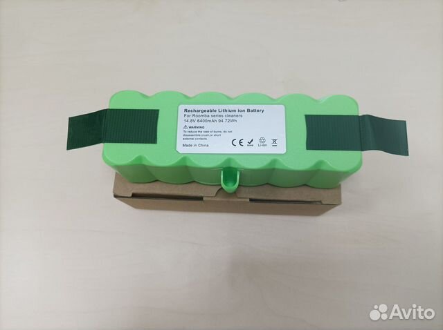 Аккумулятор для пылесоса iRobot Roomba - 6400mAh