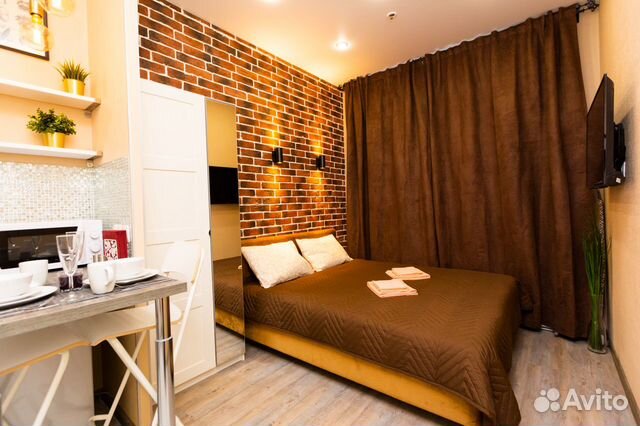 

Квартира-студия, 18 м², 1 кровать