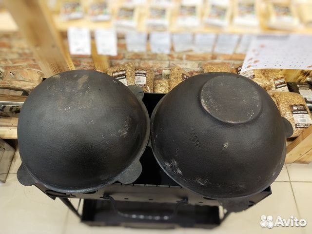 Казан чугунный узбекский