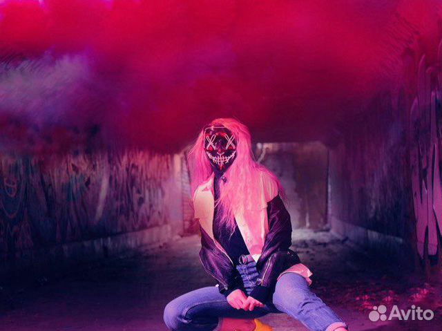 Цветной дым