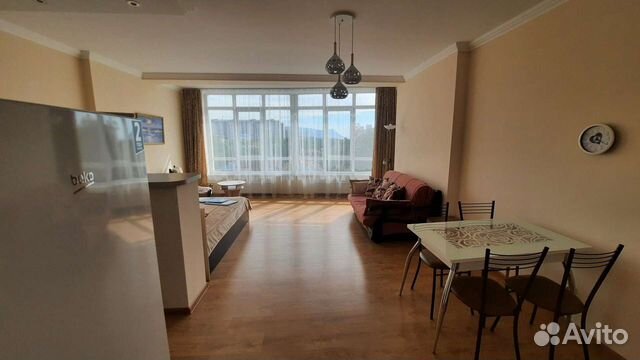 

Квартира-студия, 42 м², 2 кровати