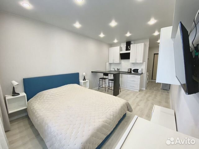 

Квартира-студия, 30 м², 1 кровать