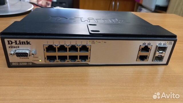 Управляемый коммутатор D-link DES-3200-10