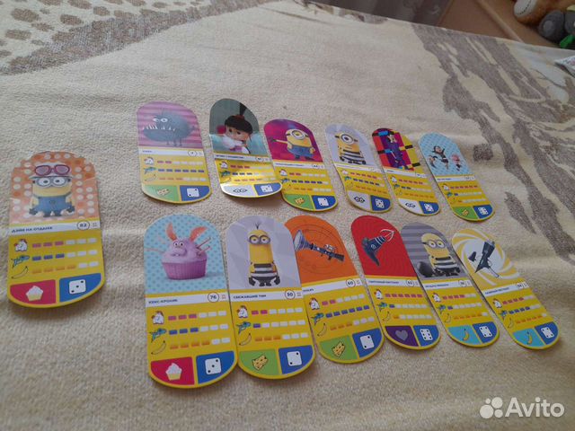 Карточки миньоны