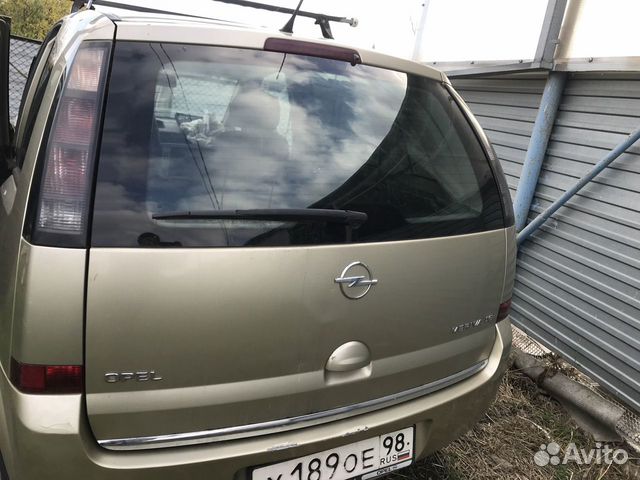 Крышка багажника на опель Meriva