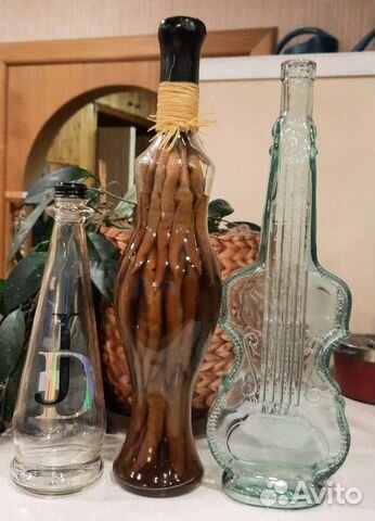 Бутылки для творчества (росписи, декупажа, декора)