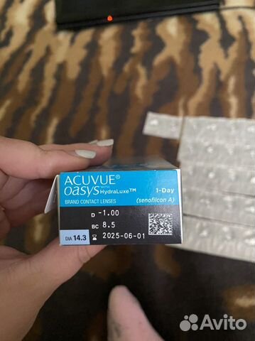 Линзы контактные acuvue oasys