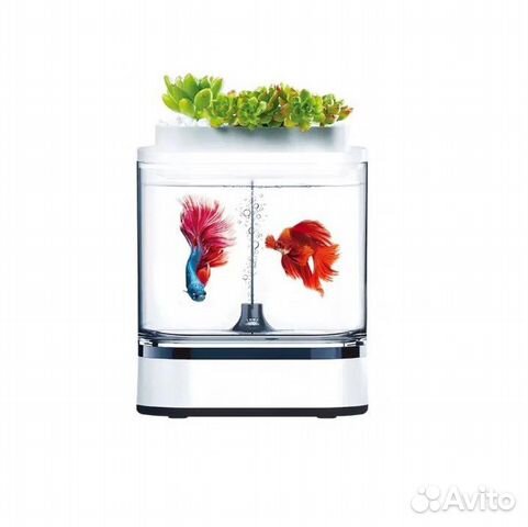 Акваферма Xiaomi Geometry Mini Lazy Fish Tank Pro