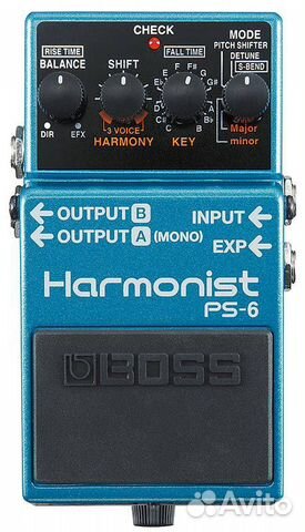 Гитарный эффект, гармонайзер Boss PS-6