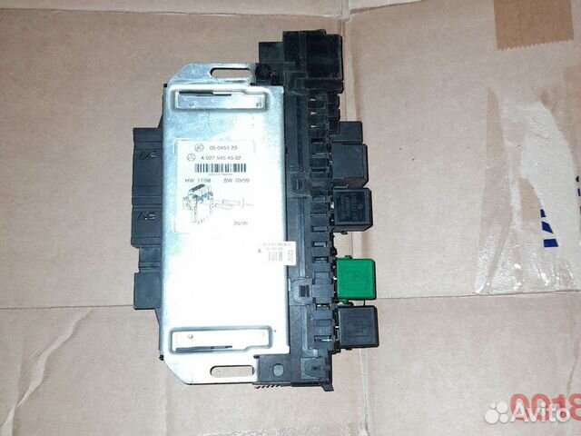 Блок предохранителей sam мерседес 220