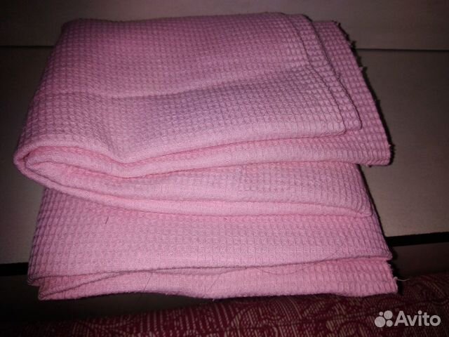 Новое полотенце из советской льняной ткани