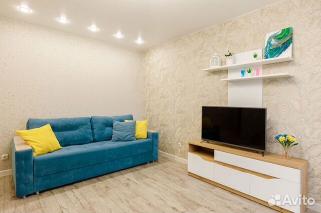 

2-к. квартира, 48 м², 2 кровати